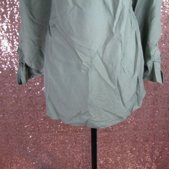 NWT BloomChic green tunic top 18/ 2X - Picture 4 of 7